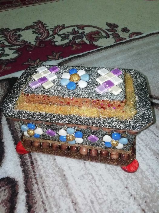 Шкатулка из Узбекистана, ручная работа