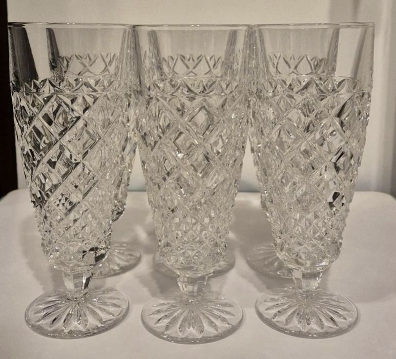 Set 6 pahare de Cristal de Bohemia Cehia