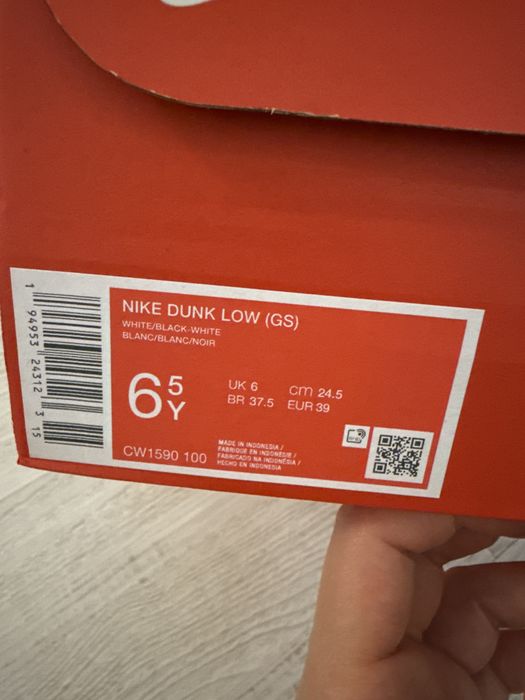 Nike dunk low оригинал из Америки