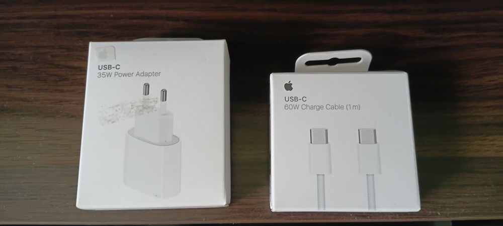 Продам кабель и блок Apple 35w