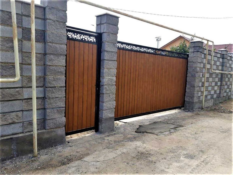Откатные ворота под ключ, от 4 рабочих дней, от 690 тысяч