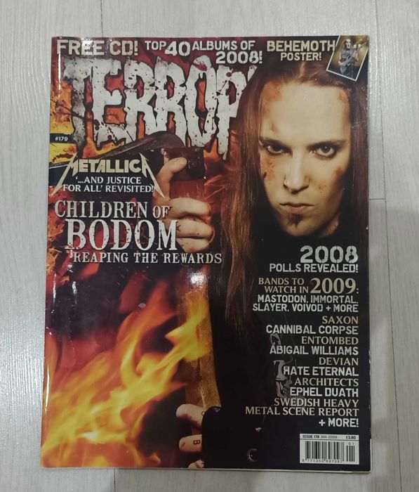 Списание Terrorizer Issue 179 January 2009 - Терорайзър