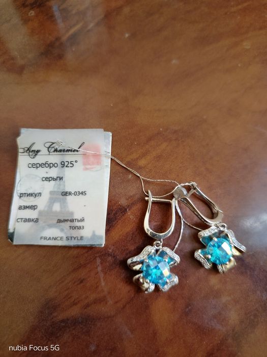 Продам серги и кольца серебро