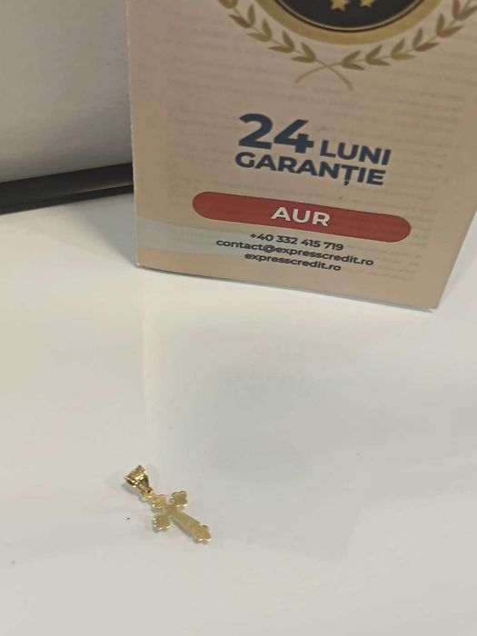 (AG41) Pandativ aur, 14K b6170.2 Garantie 2 ani