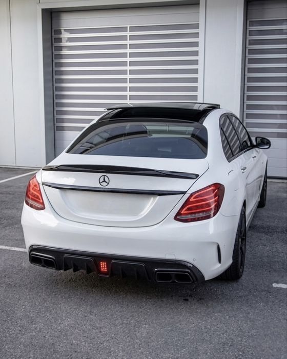 Заден спойлер багажник Ducktail style Mercedes C-Class W205 (2014-2021)
