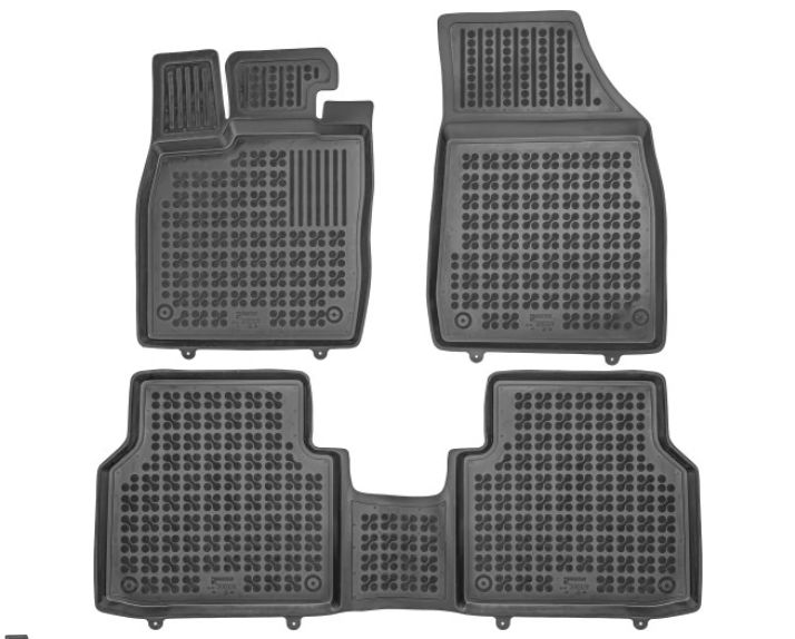 Covorase auto Audi Q4 E-Tron, 03.2021-, negru; elastomer