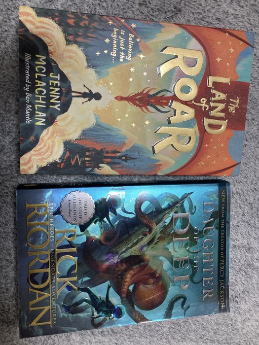 The land of roar , Daughter of the Deep Rick Riordan