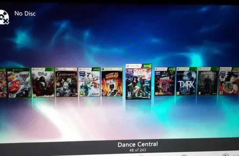 Xbox 360 S MODAT RGH cu Kinect , cu hdd de 500 GB sau 1 TB