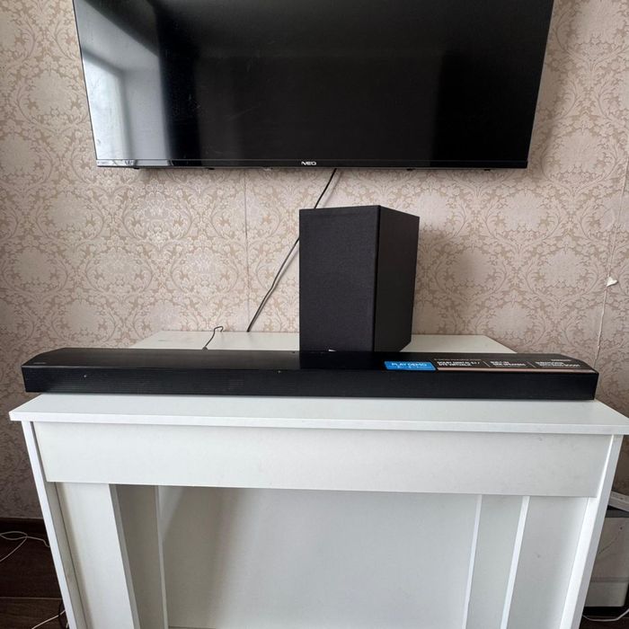 Продам сабвуфер с колонкой.