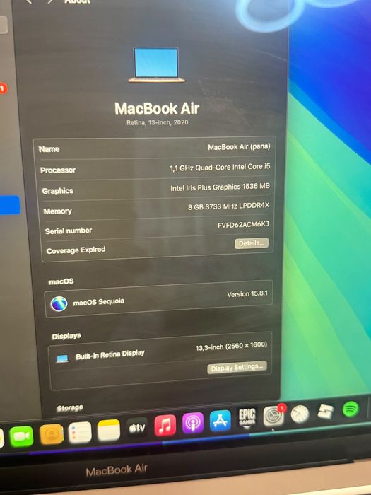 Macbook 2020 air + magic mouse