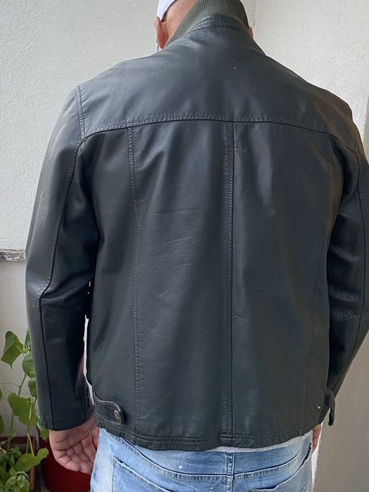 Мъжко яке естествена кожа bench