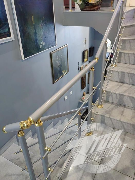 Ковано желязо алуминиеви парапети