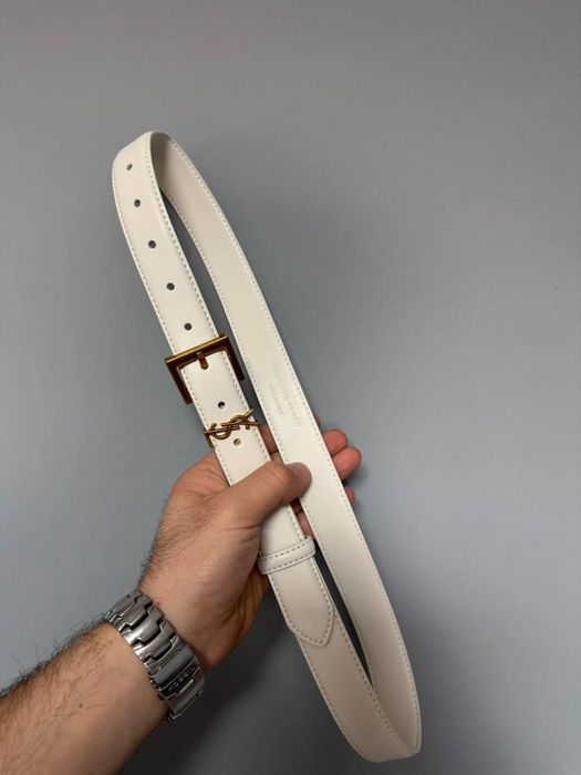 Колан естествена кожа YSL