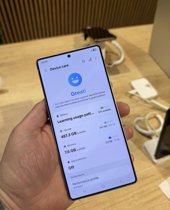 SAMSUNG S25 ULTRA de 512 GB cu 100% Bateria