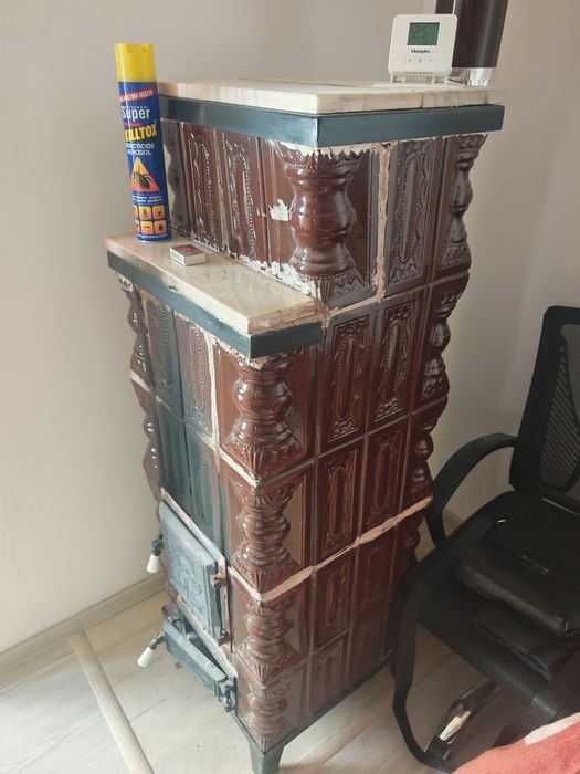 Soba teracota două bucăți