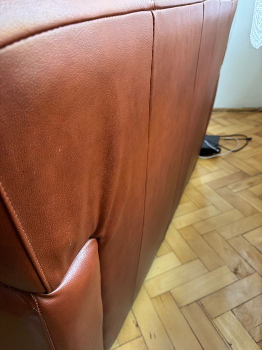 Set canapele din piele naturală,  fabricate în Spania (ridicare de la locație)