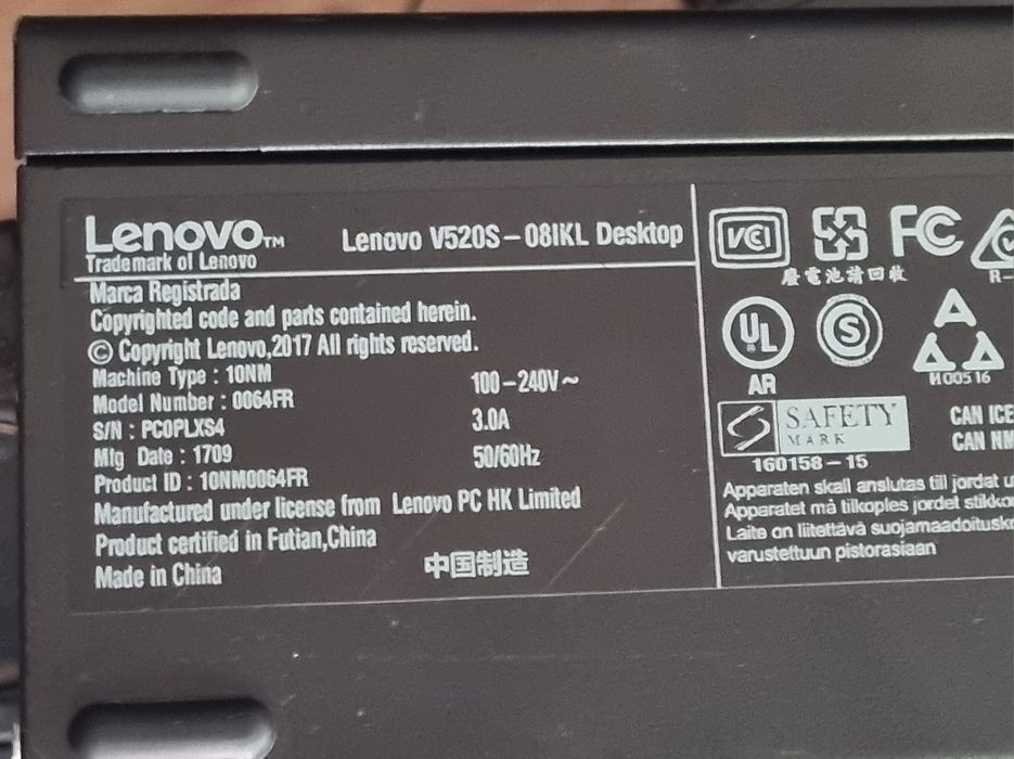 calculator Lenovo SFF 3102..i3 gen 7..8 gb Ddr4..carcasa subtire.