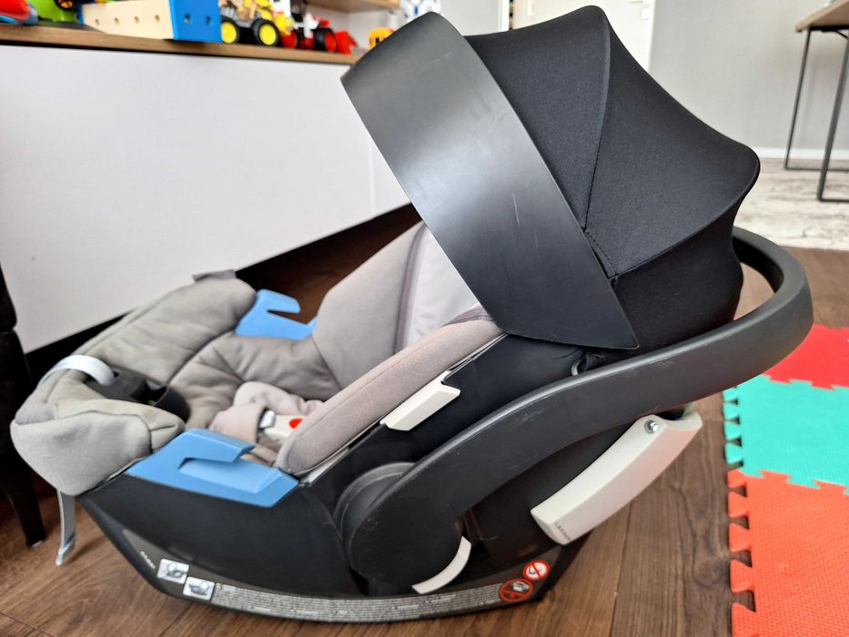 Количка Tutis uno 3+ Pistachio и столче за кола Cybex Aton 5