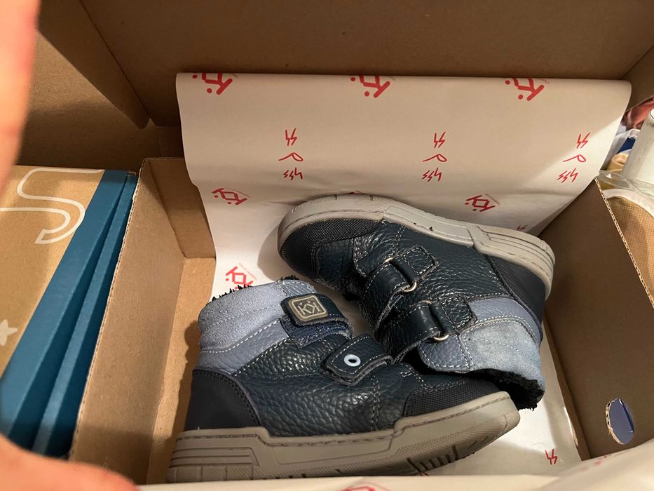 Детски кожени боти Колев и Колев, номер 23