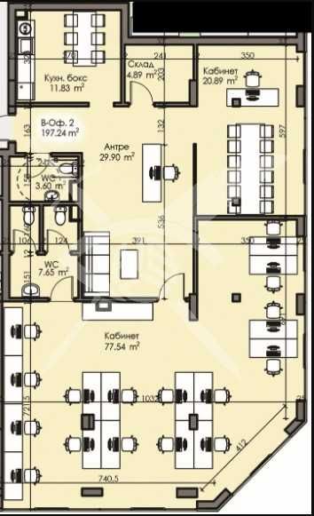 Офис в Изгрев 919- 26920