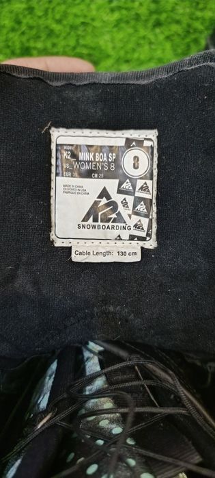 Сноуборд с комплектом 148 см .