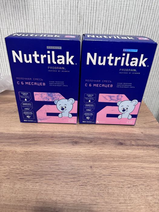 Молочная смесь с 6 месяцев.