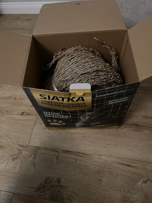 Plasa premium, noua protectie balcon 6x2 m pentru pisici