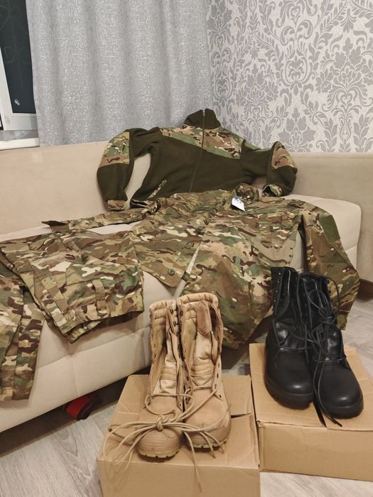 Военная одежда новые