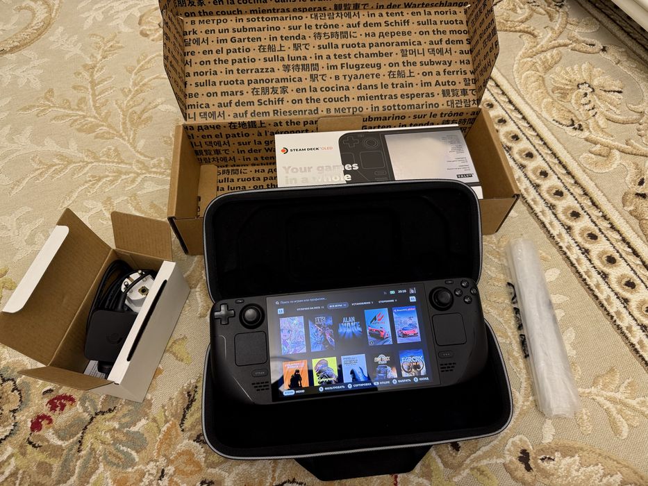 Steam Deck Oled 512gb EAC идеальное состояние