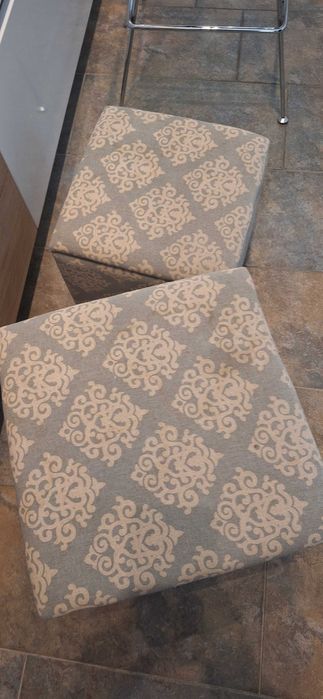 Vand set 2 taburete bleo-gri