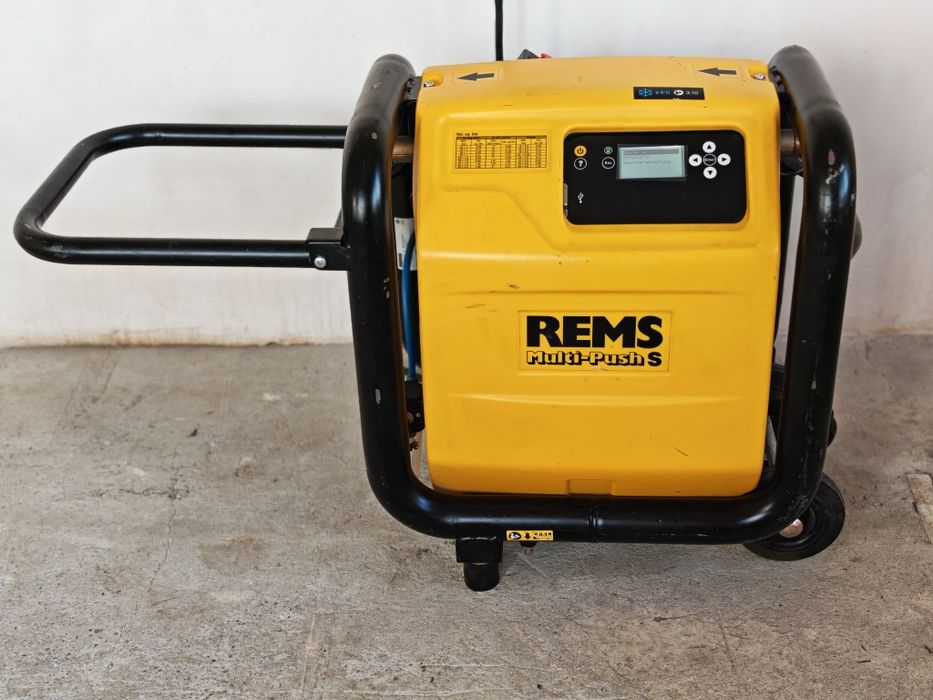 REMS Multi-Push S – Професионален промивен и изпитвателен компресор