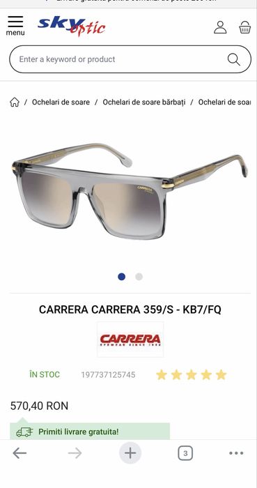 Carrera ochelari soare barbati