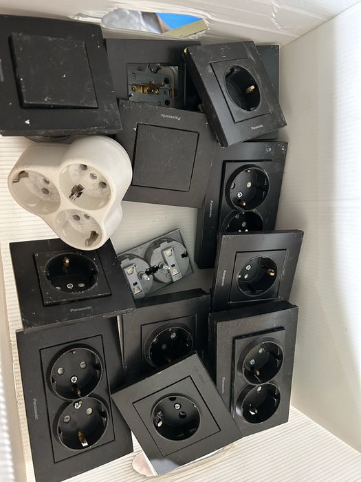 Розетки выключатели