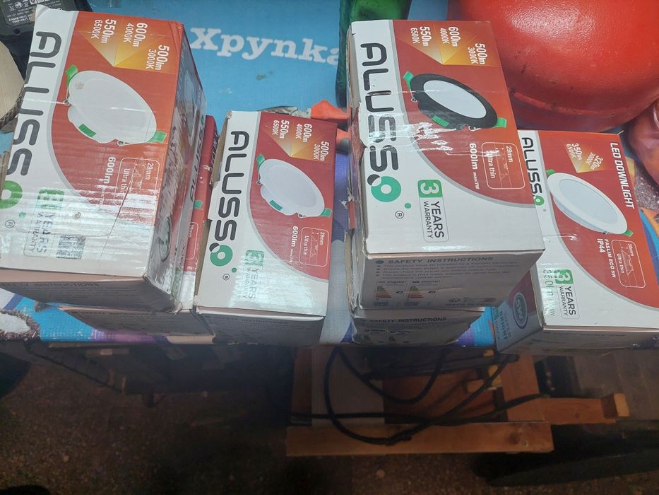 Луни ALUSSO LED 5W 6 бр. в кутия