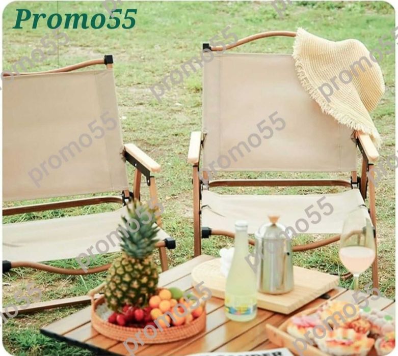 ПРОМО! Сгъваем олекотен стол за къмпинг, плаж, градина, тераса, пикник