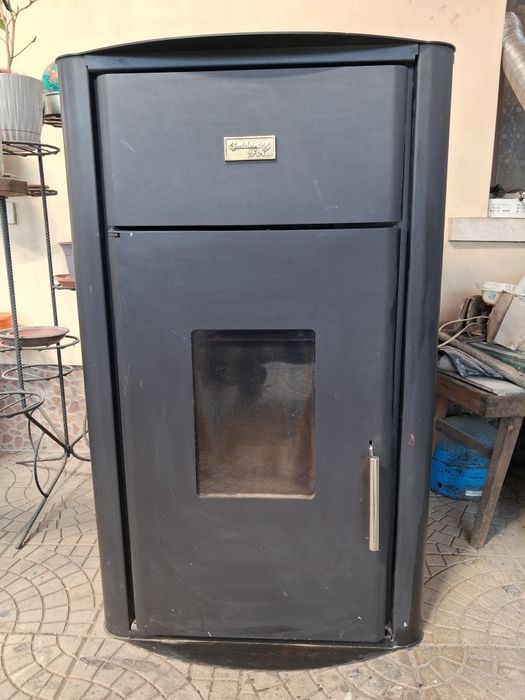 Пелетна камина използвана