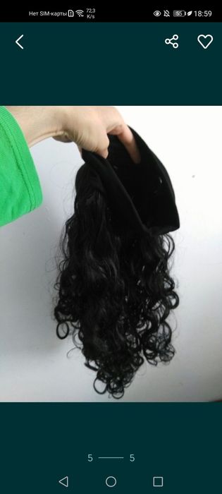 Детский парик очень красивый кудрявые