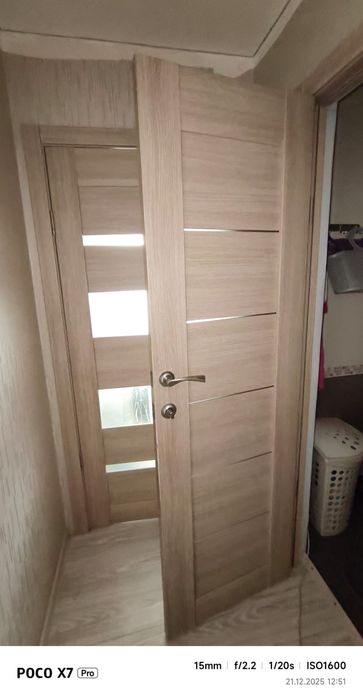 Продам межкомнатные двери б.У