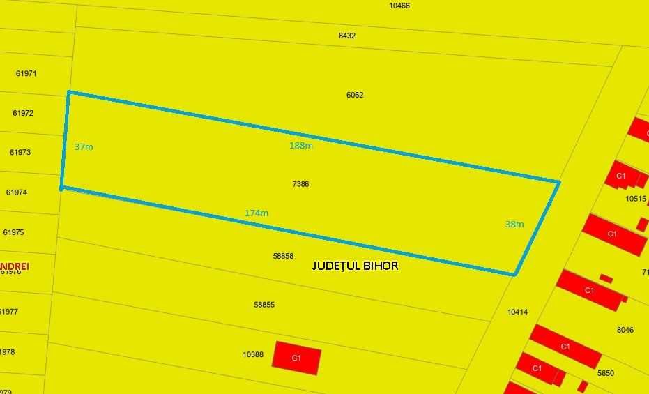 Teren intravilan 6700mp
