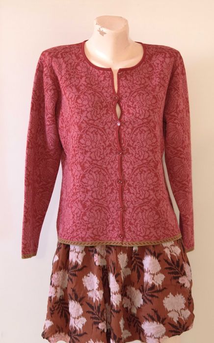 Cardigan Oleana lana si matase marimea M