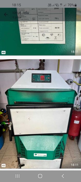 Centrala termica pe lemne