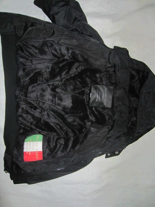 Geaca copil Philipp Plein,masura 104,gluga, stare f.buna, Italia