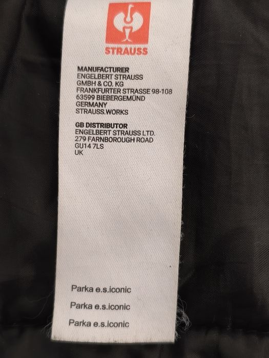 Geaca Engelbert Strauss Parka Iconic mărimea 2XL bărbat șantier lucru