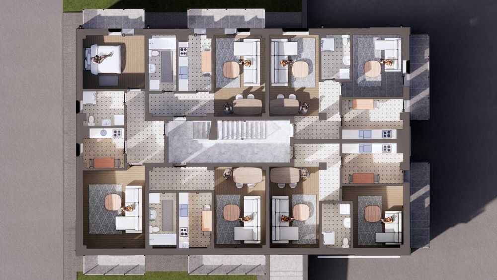 Apartament 2 camere 58mp2 direct dezvoltator Rediu Lac Pacurari