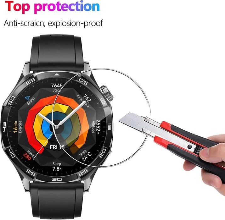Стъклен Протектор за Дисплей за Huawei Watch GT5 / GT6 46mm