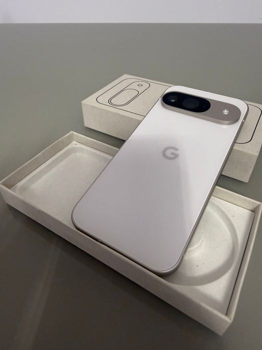 Google Pixel 9 128GB / 12GB RAM – NOU SIGILAT – Porcelain (Alb crem)