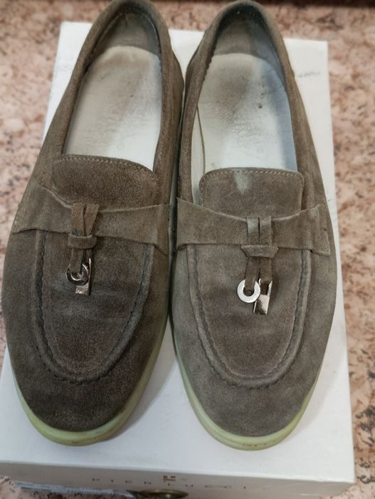 Лоропиано натуральная замша