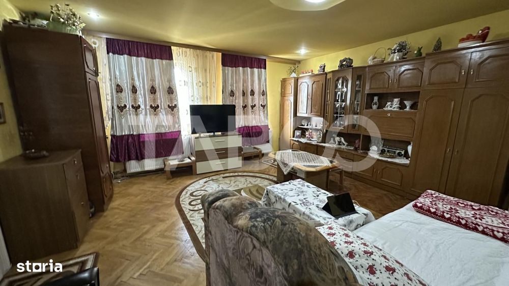 Apartament la casa 76 mpu pivnita si pod etaj 1 zona Terezian Sibiu