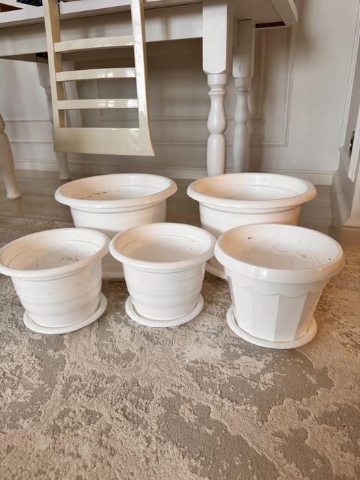 Горшок для растения 5 штук