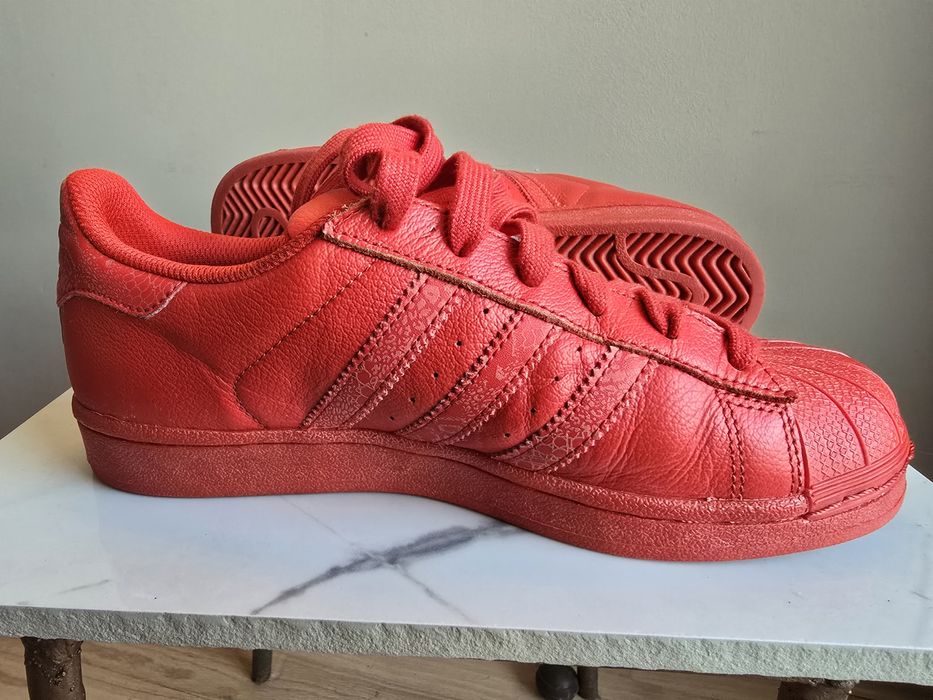 Adidas Superstar, естествена кожа